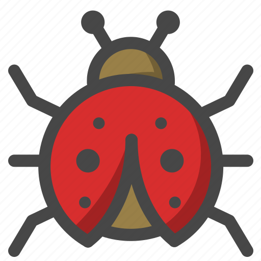 Bug, farm, garden, insect, ladybug, sesaon, spring icon - Download on Iconfinder