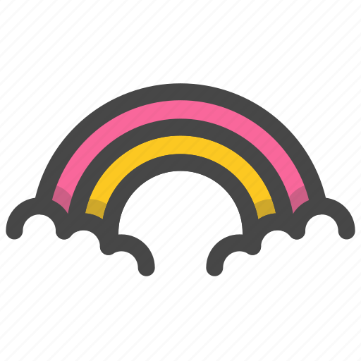 Colorfull, rain, rainbow, sesaon, spring icon - Download on Iconfinder