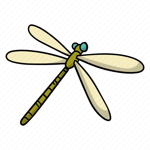 Dragonfly, insect, bug, nature, animal, garden, flower icon - Download on Iconfinder