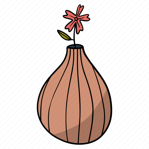 Flower, vase, nature, plant, decoration, indoor, flower vase icon - Download on Iconfinder