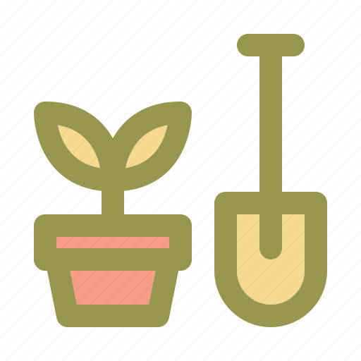 Gardening, planting, agriculture, shovel icon - Download on Iconfinder