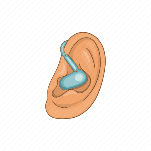 Audio, cartoon, device, ear, equipment, listen, silence icon - Download on Iconfinder