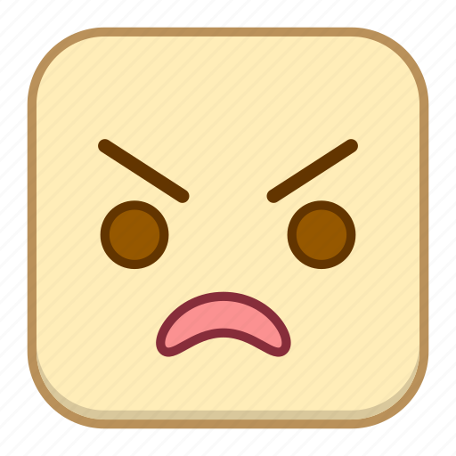 Angry, emoji, emotion, expression, face icon - Download on Iconfinder