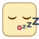 emoji, emotion, expression, face, sleep