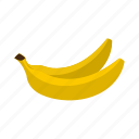 banana, food, fresh, fruit, healthy, ripe, tropical