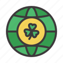 irish, clover, celebration, shamrock, world, earth, global, st patrick