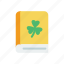 irish, clover, celebration, shamrock, book, story, st patrick 