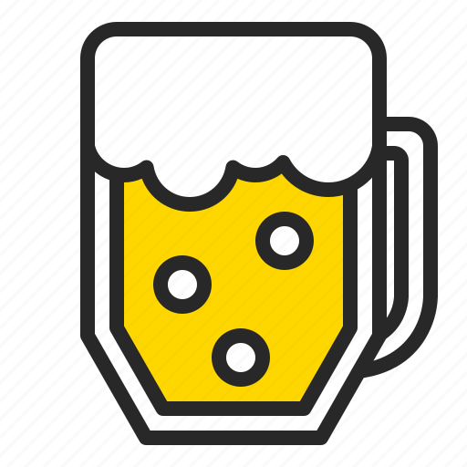 Alcohol, beer, beer mug, drink, jug, mug icon - Download on Iconfinder
