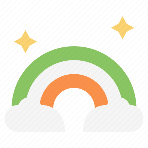 Rainbow, cloud, weather, nature icon - Download on Iconfinder