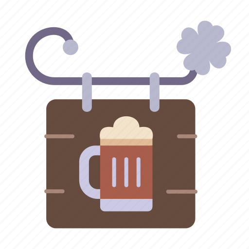 Sign, pub, beer, irish icon - Download on Iconfinder