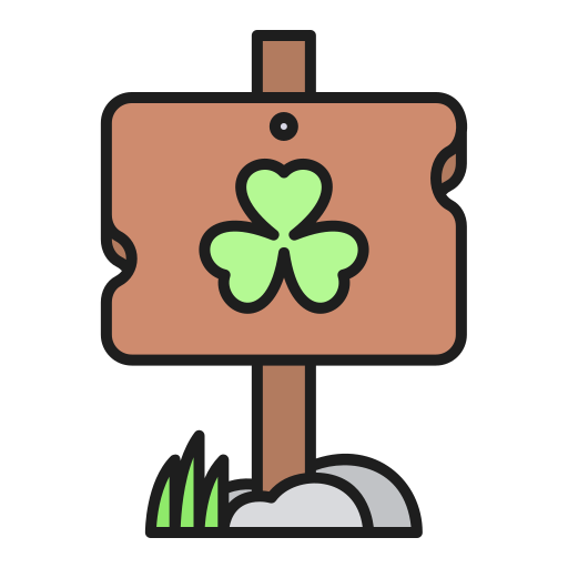 Clover, day, ireland, irish, patricks, sign, st icon - Free download