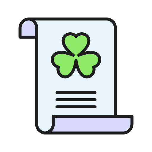 Clover, day, document, ireland, irish, patricks, st icon - Free download