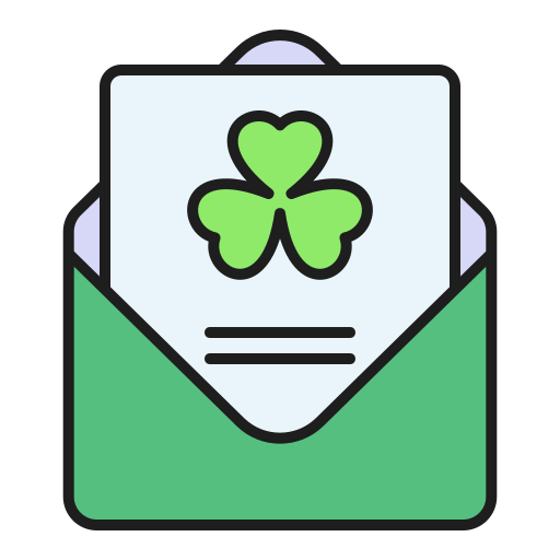 Clover, day, ireland, irish, letter, patricks, st icon - Free download