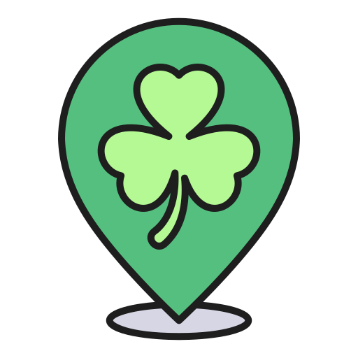 Clover, day, ireland, irish, location, patricks, st icon - Free download