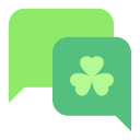 chat, clover, day, ireland, irish, patricks, st