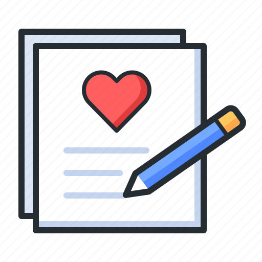 Love, letter, romance, correspondence icon - Download on Iconfinder