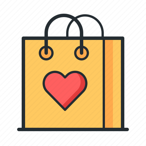 Present, romance, gift, heart icon - Download on Iconfinder