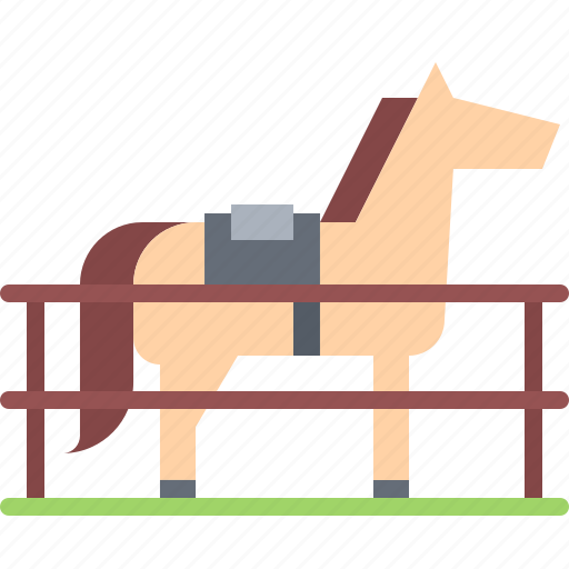 Horse, saddle, stable, ranch icon - Download on Iconfinder