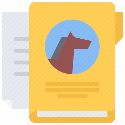 Horse, folder, document, stable, ranch icon - Download on Iconfinder