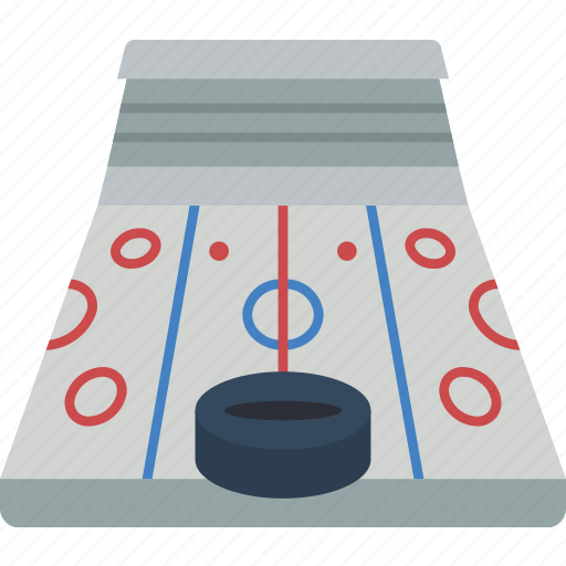 Hockey, ice, puck, rink, sport, stadium icon - Download on Iconfinder