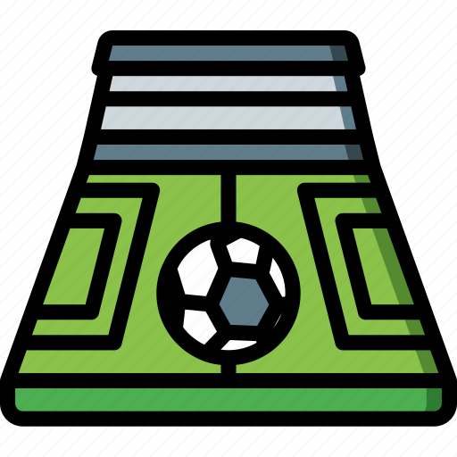Field, football, pitch, soccer, sport icon - Download on Iconfinder