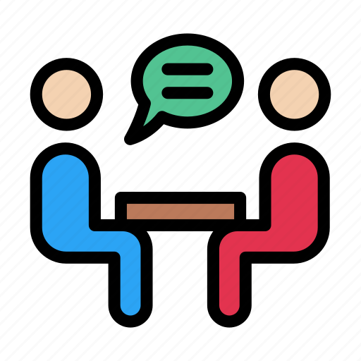 Conference, discussion, employees, meeting, staff icon - Download on Iconfinder