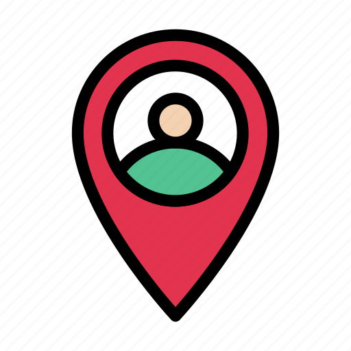 Location, map, marker, pin, user icon - Download on Iconfinder
