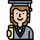 graduate, scholar, collage, education, certificate