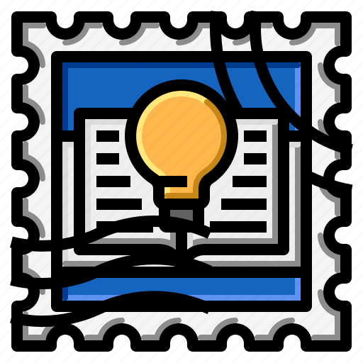 Book, grunge, idea, stamp icon - Download on Iconfinder