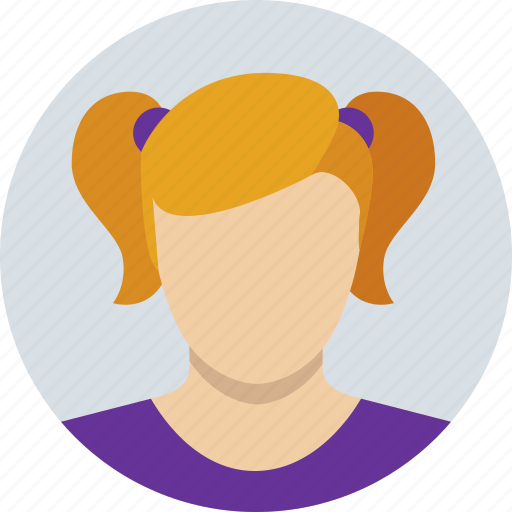 Child, girl, avatar icon - Download on Iconfinder