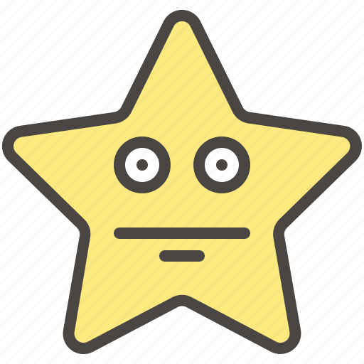 Emoji, emotion, face, frowning, shock, star icon - Download on Iconfinder