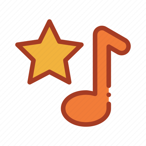 Audio, mp3, music, star icon - Download on Iconfinder
