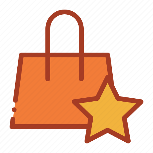 Bag, shopping, star, store, ecommerce icon - Download on Iconfinder