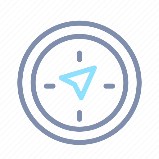 Compass, direction, navigation, orientation, pointer, startup icon - Download on Iconfinder