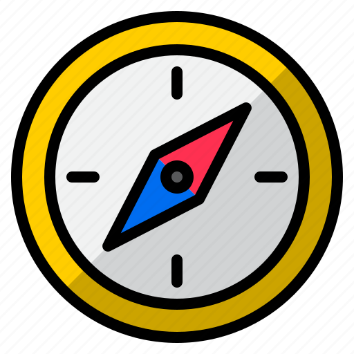Compass, direction, gps, location, navigation icon - Download on Iconfinder