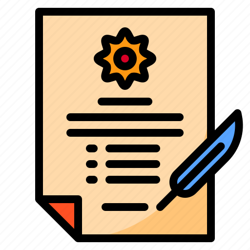 Agreement, business, contract, document, paper icon - Download on Iconfinder
