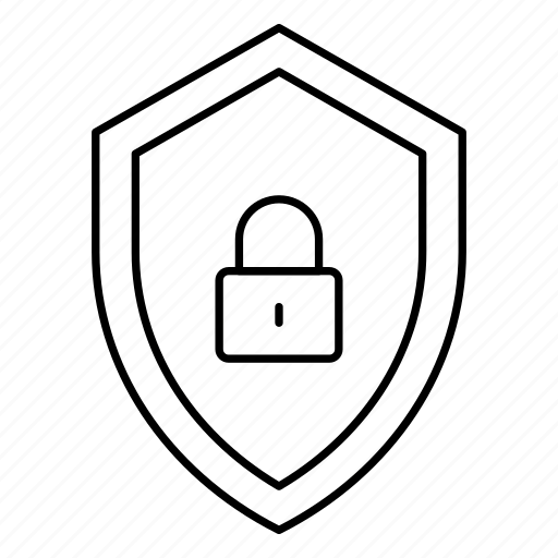 Secure, shield, lock, protection icon - Download on Iconfinder