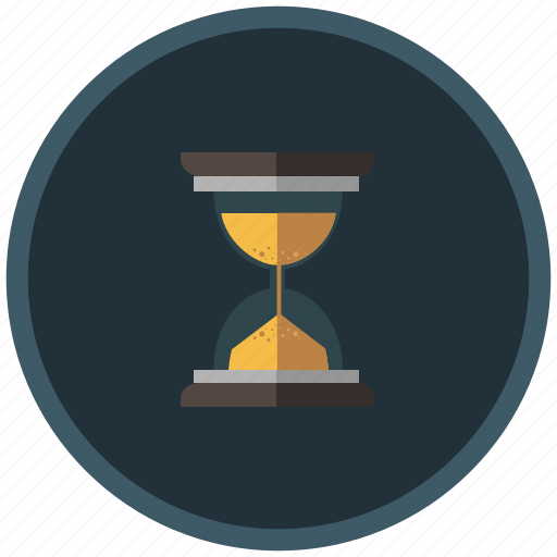 Clock, hourglass, processing, sand, time, waiting icon - Download on Iconfinder