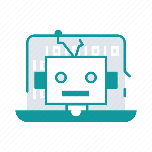 Code, development, launcher, machine learning, programming, robot, startup icon - Download on Iconfinder