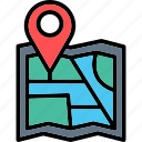 map location, location map, marker pin, gps, navigation pin