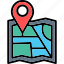 map location, location map, marker pin, gps, navigation pin 