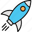 startup rocket, rocket, startup, space, spaceship, fly, launch 