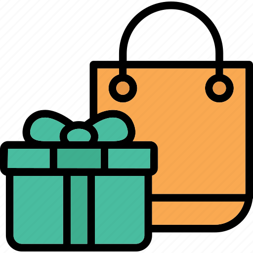 Gift box, online shopping gift, online market, online store, online icon - Download on Iconfinder