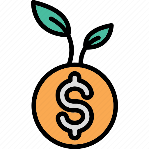 Dollar plant, investment, money, plant, growth plant icon - Download on Iconfinder