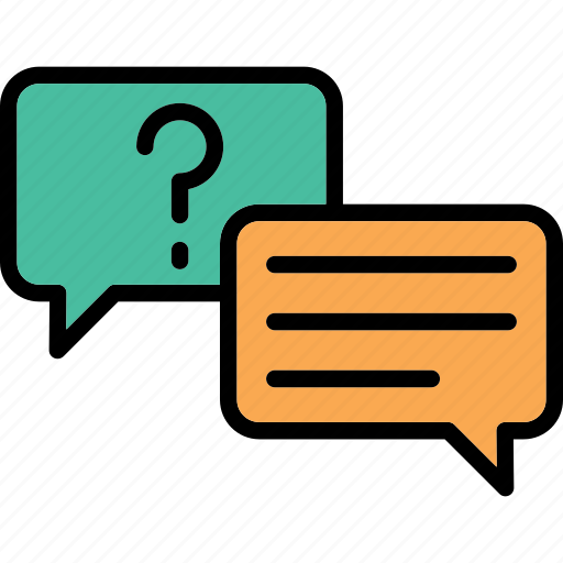 Question message, alert, bubble, faq, more info, question icon - Download on Iconfinder