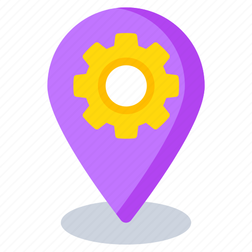 Location setting, location configuration, location config, location development, location management icon - Download on Iconfinder