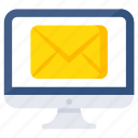 online mail, email, correspondence, letter, envelope