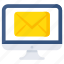 online mail, email, correspondence, letter, envelope 