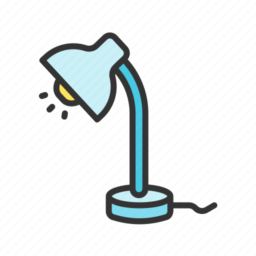 - table lamp, lamp, light, desk-lamp, furniture, bulb, interior icon - Download on Iconfinder