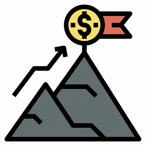 Business, currency, goal, investment, startup icon - Download on Iconfinder